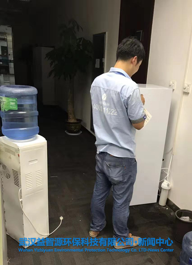 沁园商用直饮机QS-ZRW-L11入驻武汉软件新城,桶装水被彻底淘汰